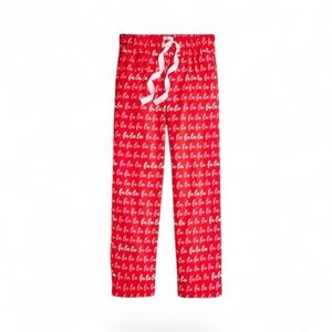 JCREW FA LA LA RED FLANNEL PAJAMA BOTTOMS XL